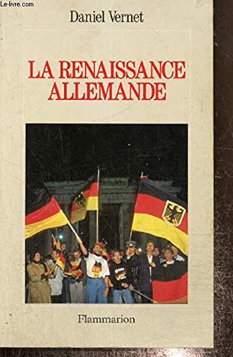 Beispielbild fr La renaissance allemande zum Verkauf von A TOUT LIVRE