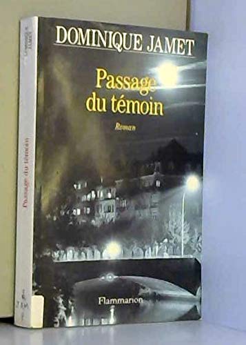 Beispielbild fr Le passage du tmoin zum Verkauf von Ammareal
