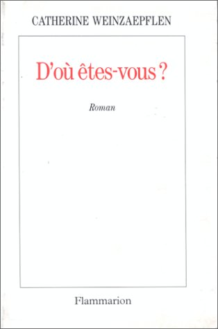 Imagen de archivo de D'o tes-vous? a la venta por Librairie Th  la page