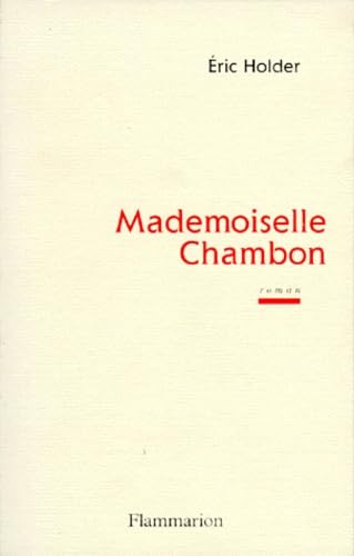 Beispielbild fr Mademoiselle Chambon zum Verkauf von Ammareal