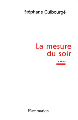 Stock image for La mesure du soir for sale by Ammareal