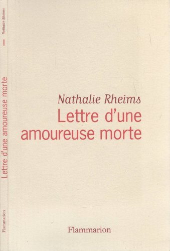 Imagen de archivo de Lettre d'une amoureuse morte a la venta por Librairie Th  la page