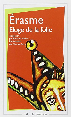 Beispielbild fr Eloge de la folie zum Verkauf von Librairie Th  la page