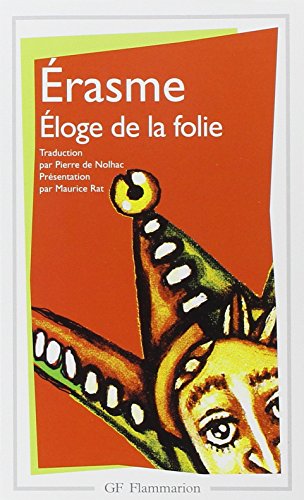 Stock image for Eloge de la folie for sale by Librairie Th  la page