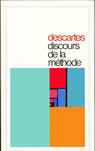 Beispielbild fr Discours De La Mthode zum Verkauf von gearbooks