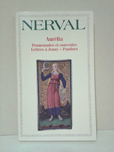 Imagen de archivo de Aurelia Promenades Et Souvenirs Lettres a la venta por Open Books