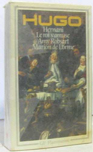 Stock image for Theatre 1: MARION DE LORME. HERNANI. LE ROI S'AMUSE for sale by WorldofBooks