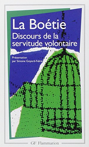 Stock image for Discours de la servitude volontaire for sale by medimops