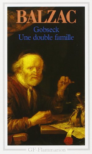 Gobsek - Une double famille (9782080704290) by Balzac, HonorÃ© De