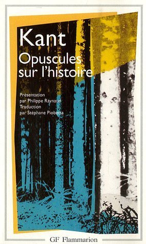 Imagen de archivo de Opuscules sur l'histoire a la venta por books-livres11.com