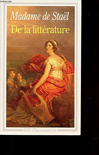 Stock image for De la littrature for sale by Better World Books