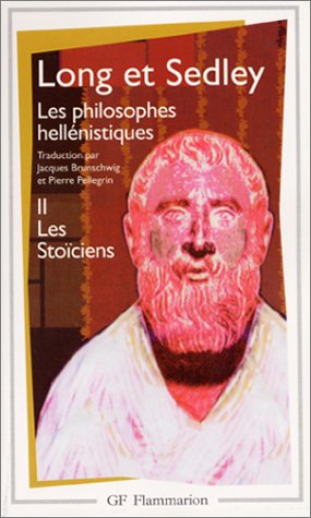 Beispielbild fr Les philosophes hellnistiques, tome 2 : Les Stociens zum Verkauf von Ammareal