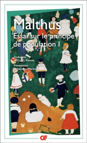 Beispielbild fr Essai Sur Le Principe De Population. Vol. 1 zum Verkauf von RECYCLIVRE