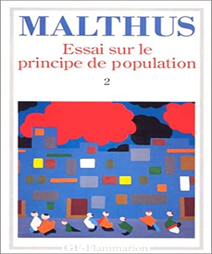 Beispielbild fr Essai Sur Le Principe De Population. Vol. 2 zum Verkauf von RECYCLIVRE