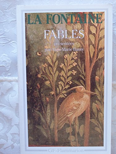 Stock image for Fables (GF POESIE) (French Edition) for sale by Wonder Book