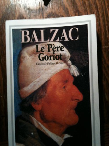 Stock image for Pere Goriot for sale by Better World Books