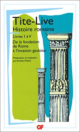 Beispielbild fr Histoire romaine, livre I  V zum Verkauf von medimops
