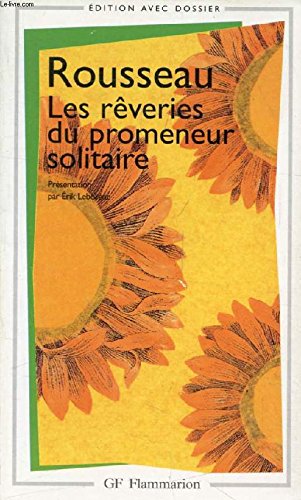 Imagen de archivo de Reveries du Promeneur Solitaire a la venta por Better World Books