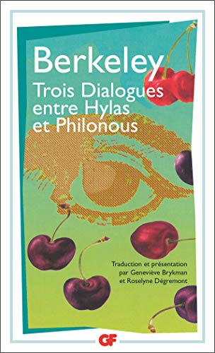 Beispielbild fr Trois dialogues entre Hylas et Philonous Berkeley, George zum Verkauf von JLG_livres anciens et modernes
