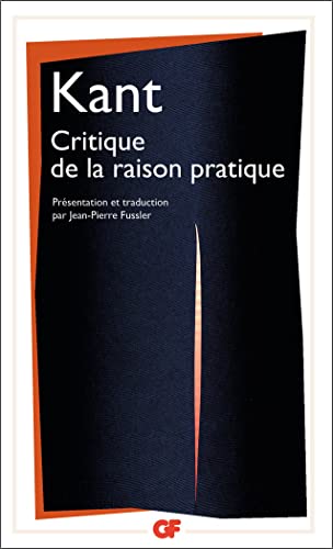 9782080710901: Critique de la raison pratique: PRESENTATION ET TRADUCTION PAR JEAN-PIERRE FUSSLER