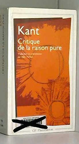 Critique de la raison pure (nouvelle edition) (9782080711427) by Kant Emmanuel