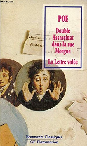 9782080720450: Double assassinat de la rue Morgue: La lettre vole