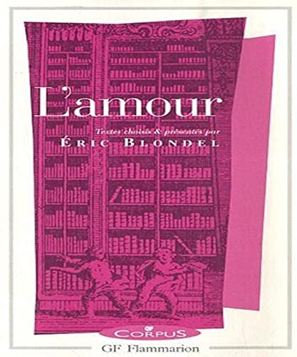 Stock image for L'Amour for sale by Ammareal