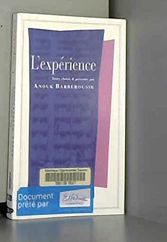 9782080730497: L'experience