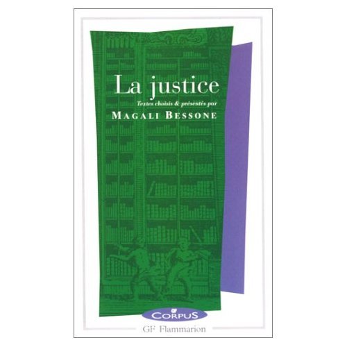 Beispielbild fr La justice Bessone, Magali et Collectif zum Verkauf von JLG_livres anciens et modernes