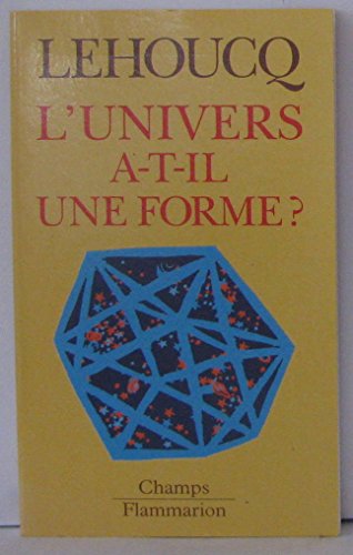 9782080800985: L'univers a-t-il une forme ?