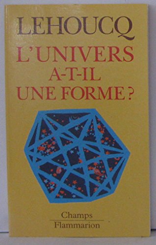 Stock image for L'univers a-t-il une forme ? for sale by medimops