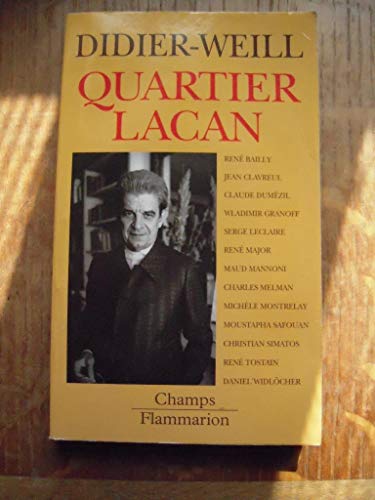 Stock image for Quartier lacan for sale by LeLivreVert