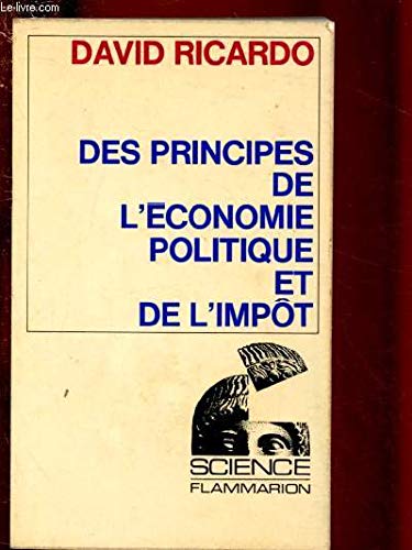 Imagen de archivo de Principes de l'economie politique et de l'impot *** no 13 (Des) a la venta por WorldofBooks