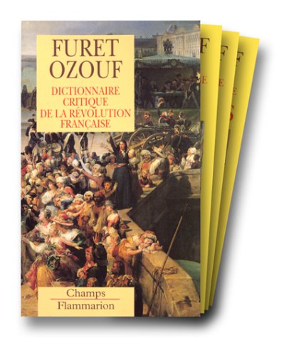 Beispielbild fr Coffret dictionnaire critique de la revolution francaise 4vols zum Verkauf von Versandantiquariat Felix Mcke