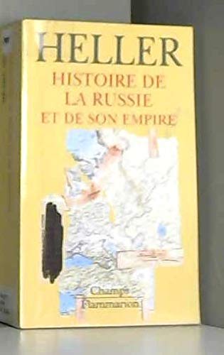 Beispielbild fr Histoire de la Russie et de son Empire zum Verkauf von medimops