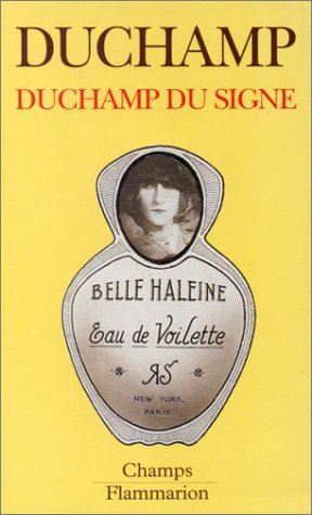 Beispielbild fr Duchamp du signe (French Edition) zum Verkauf von Priceless Books