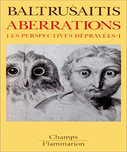 Stock image for Aberrations. Les Perspectives dpraves : essai sur la lgende des formes, volume 1 for sale by medimops