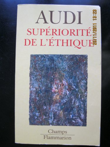 9782081200784: Supriorit de l'thique