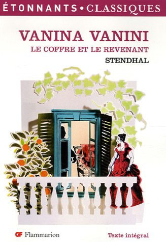 Imagen de archivo de Vanina Vanini, Le Coffre et le Revenant a la venta por Ammareal