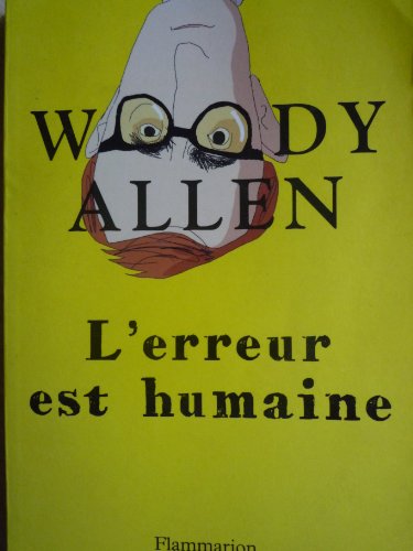 Beispielbild fr L'erreur est humaine (Litt�rature �trang�re) (French Edition) zum Verkauf von Wonder Book
