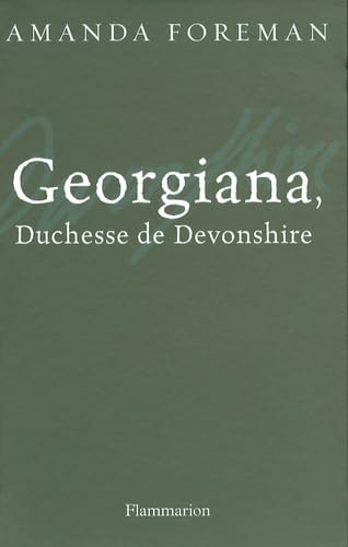 Imagen de archivo de Georgiana, duchesse de Devonshire a la venta por Ammareal