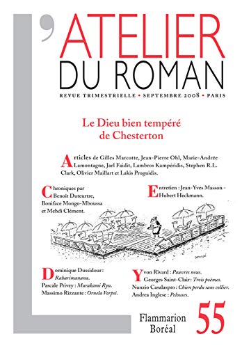 Beispielbild fr L'Atelier du roman: Le Dieu bien temp r de Chesterton [Misc. Supplies] Collectif zum Verkauf von LIVREAUTRESORSAS