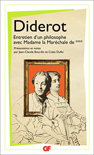 Stock image for Entretien d'un philosophe avec Madame la Marchale de *** for sale by Librairie Th  la page