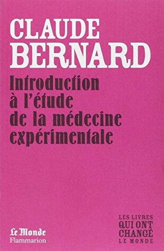 9782081226807: INTRODUCTION A L'ETUDE DE LA MEDECINE EXPERIMENTALE (MONDE)