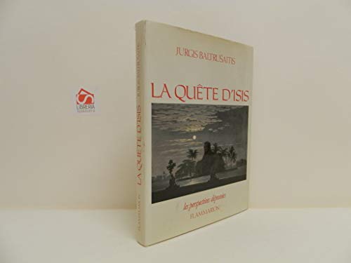 Stock image for La qute d'Isis : Essai sur la lgende d'un mythe for sale by Gallix