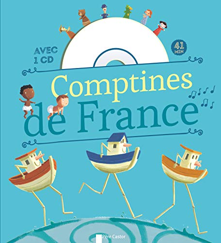 Imagen de archivo de Comptines de France pour les petits + CD a la venta por WorldofBooks