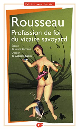 Beispielbild fr Profession de foi du vicaire savoyard zum Verkauf von Librairie Th  la page