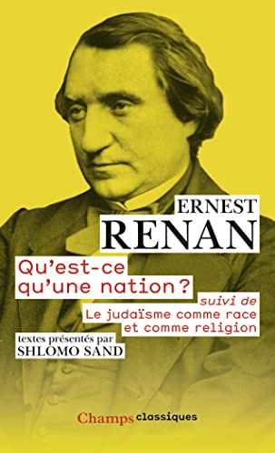 9782081240308: Qu'est-ce qu'une nation ?: Suivi de Le judasme comme race et comme religion