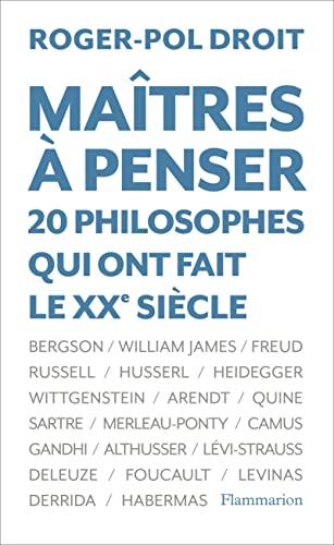 Stock image for Maîtres  penser: 20 philosophes qui ont fait le XXe si cle for sale by Open Books