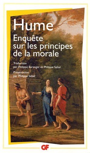 EnquÃªte sur les principes de la morale (9782081253186) by Hume, David